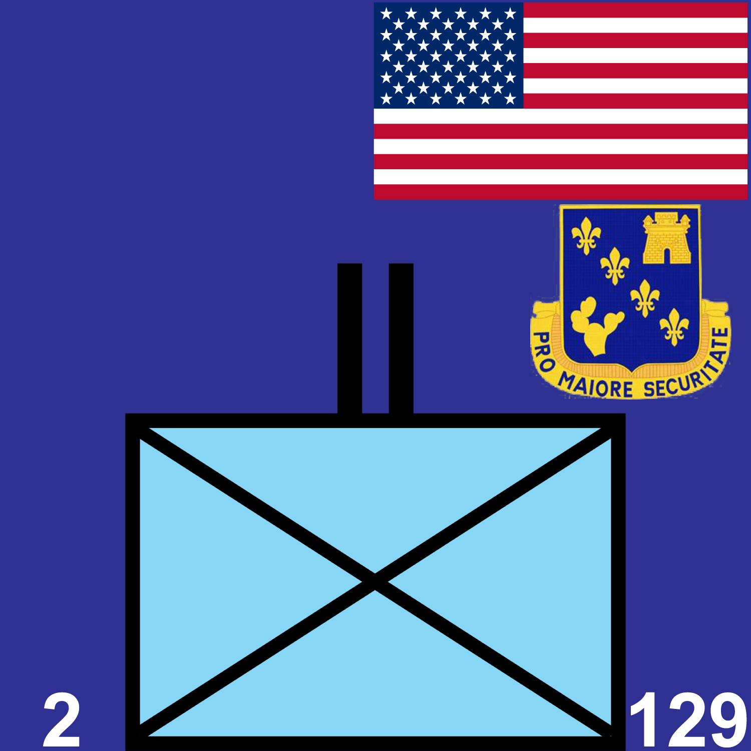 2d Battalion, 129th Infantry Regiment icon